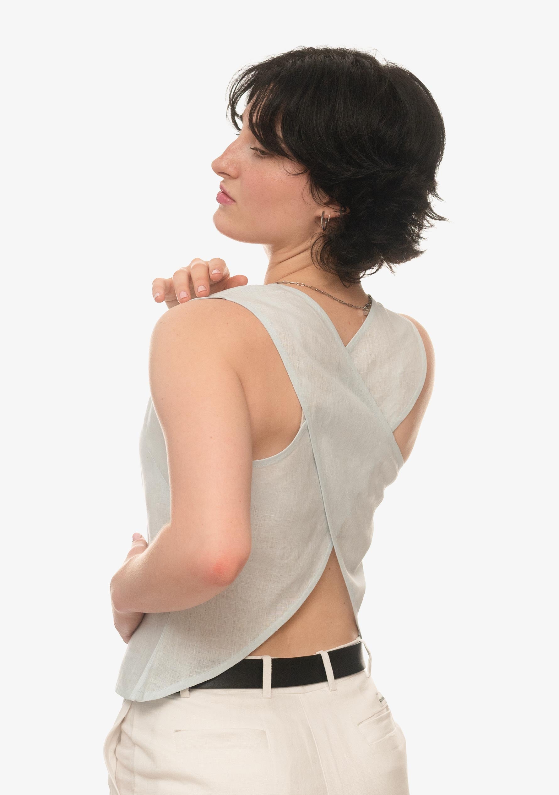 cross back top