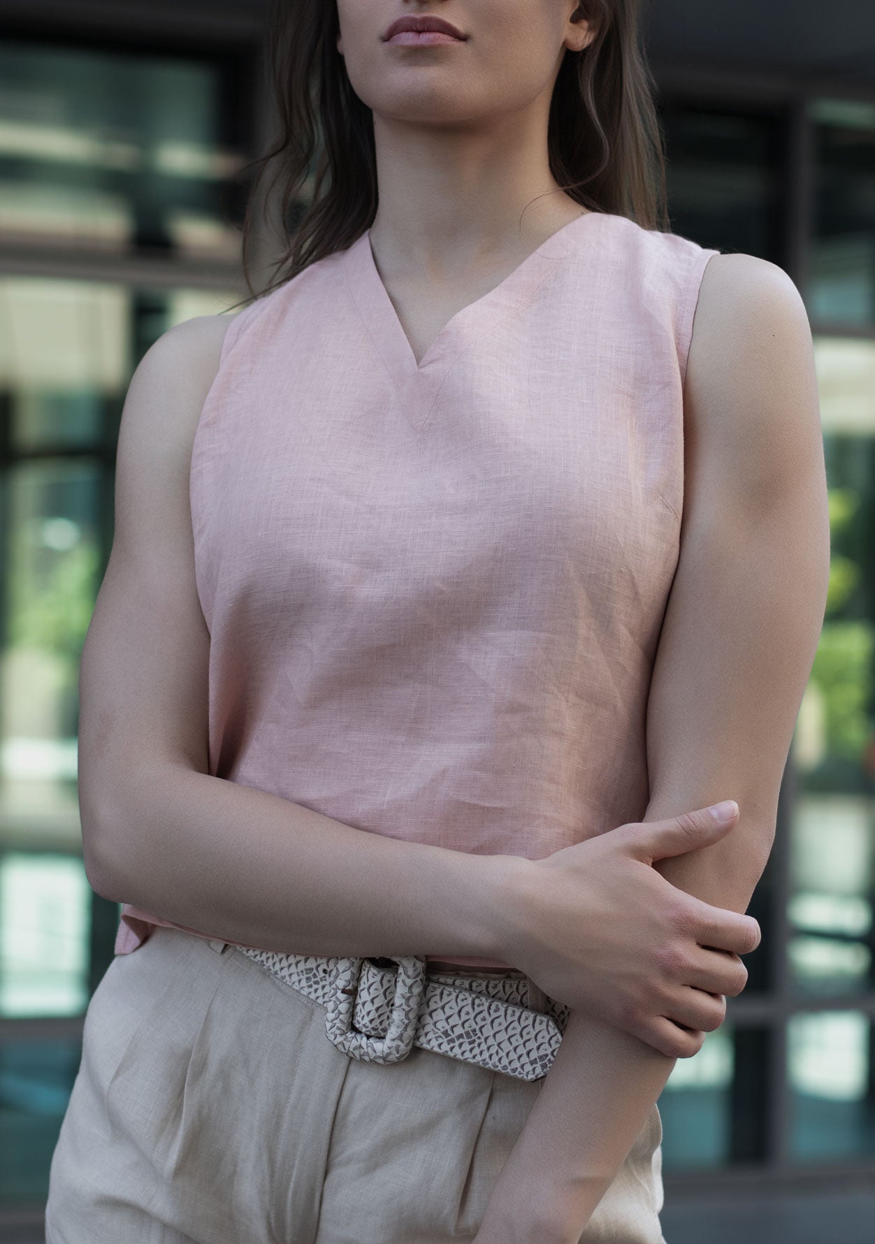 Linen top