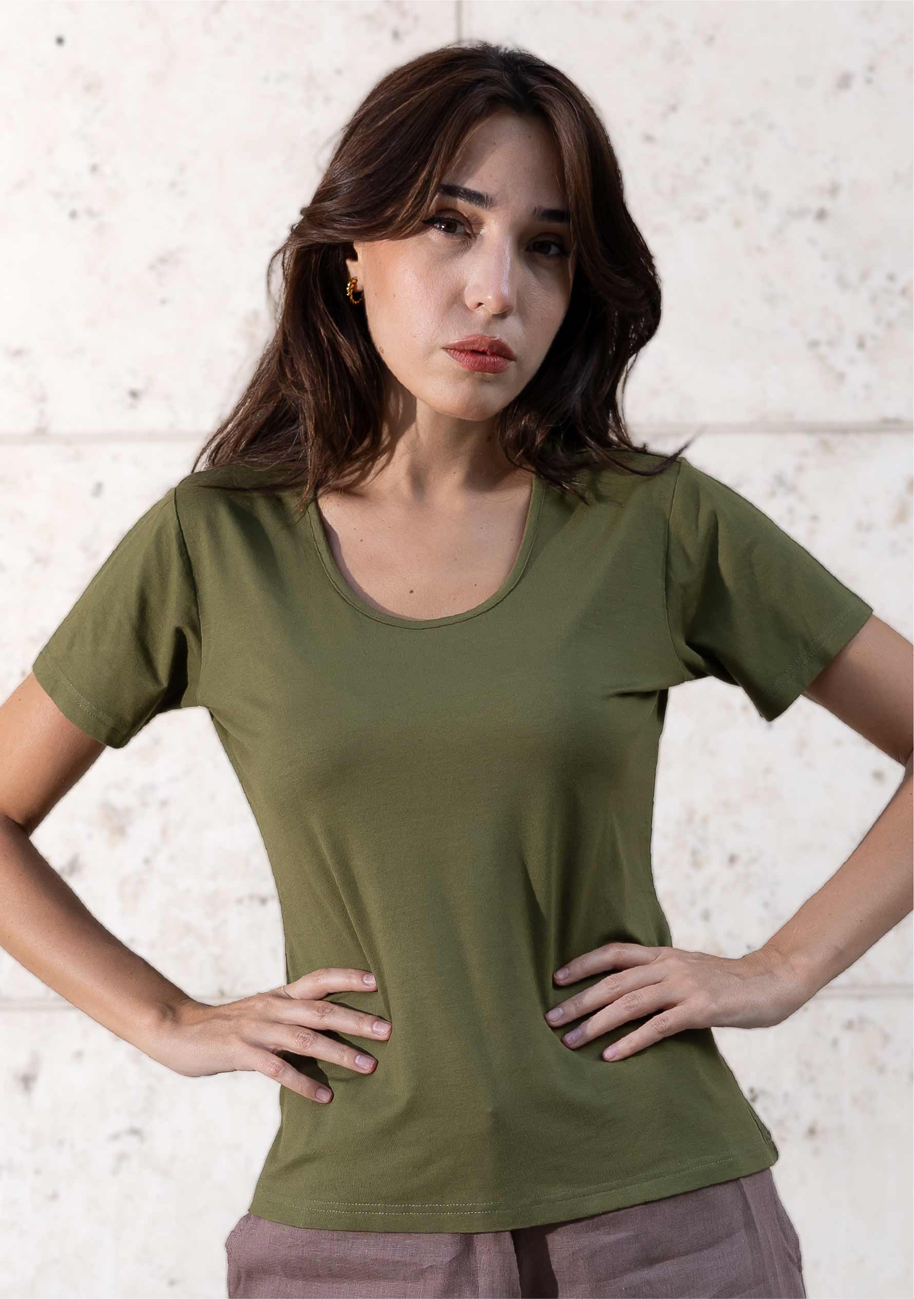 Rundhals-T-Shirt für Damen | Die Bamboo Comfort Edition 
