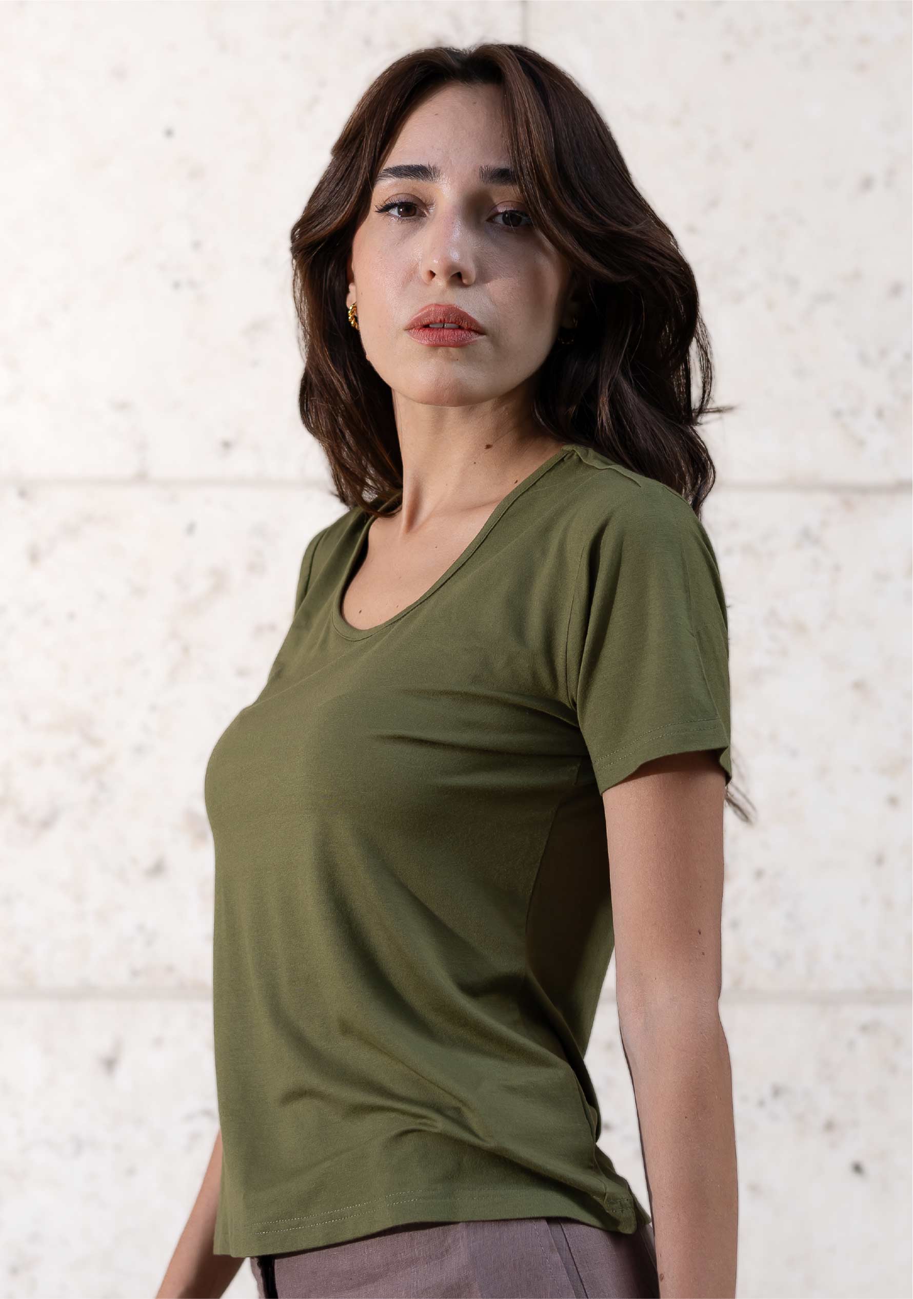 Rundhals-T-Shirt für Damen | Die Bamboo Comfort Edition 