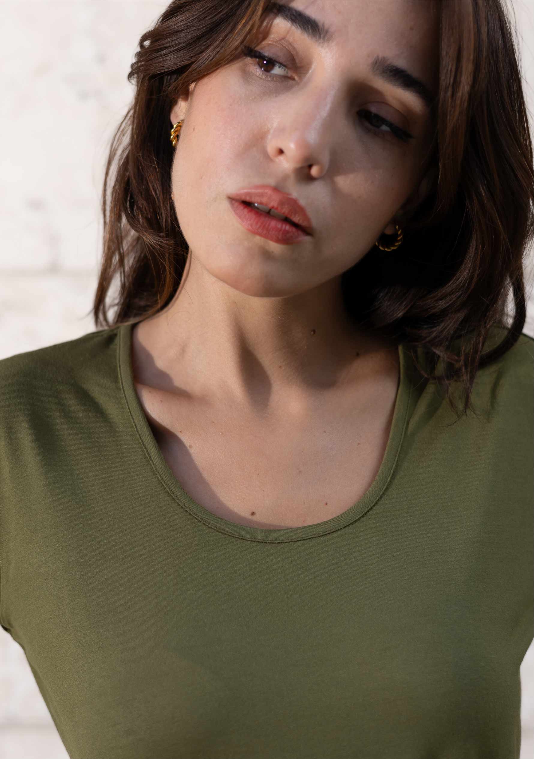 Rundhals-T-Shirt für Damen | Die Bamboo Comfort Edition 