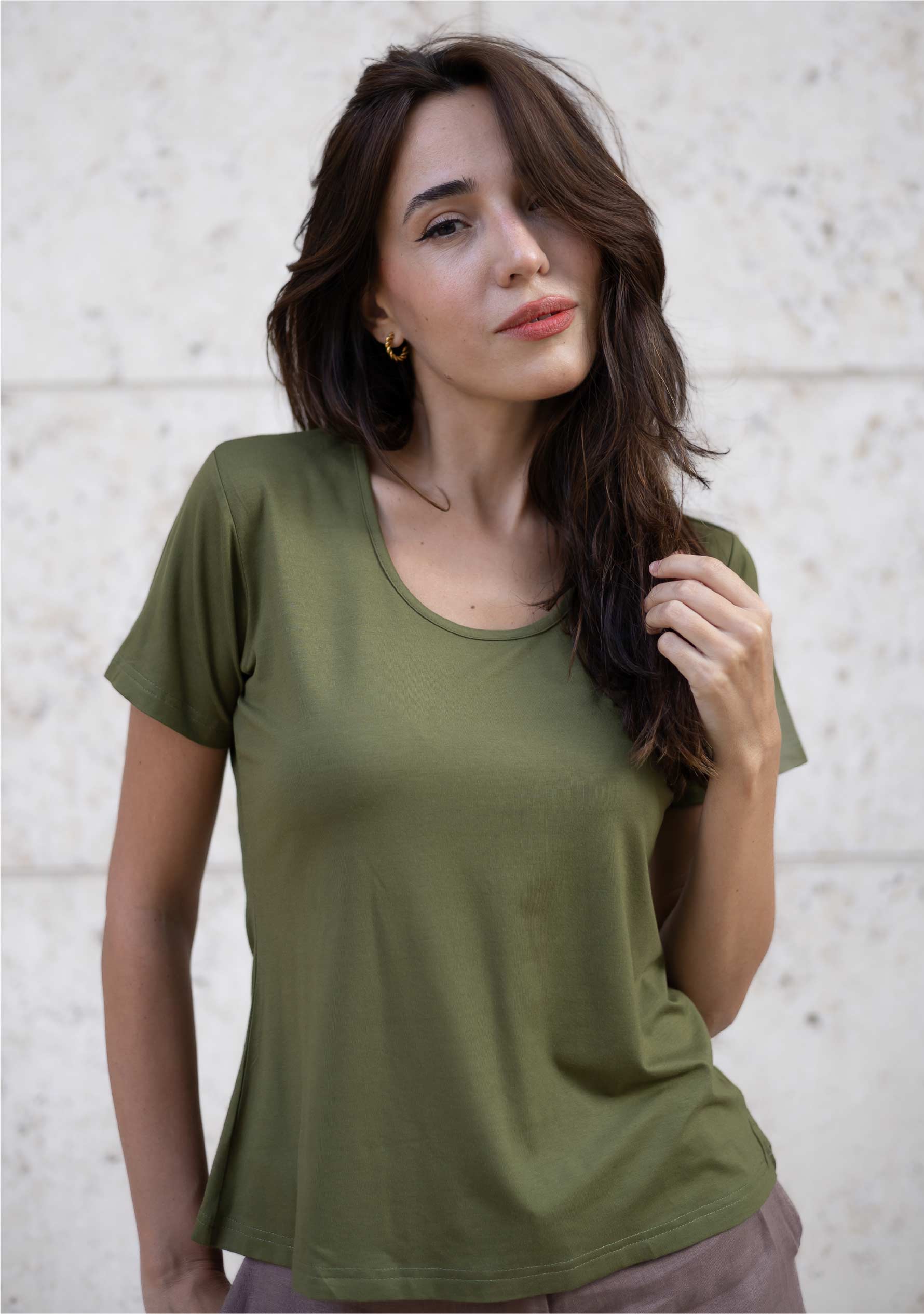 Rundhals-T-Shirt für Damen | Die Bamboo Comfort Edition 