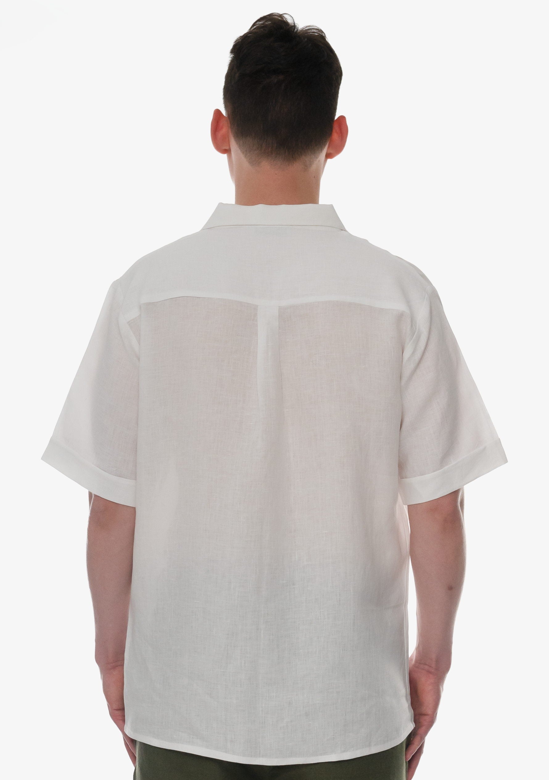 Luka Linen Shirt in White