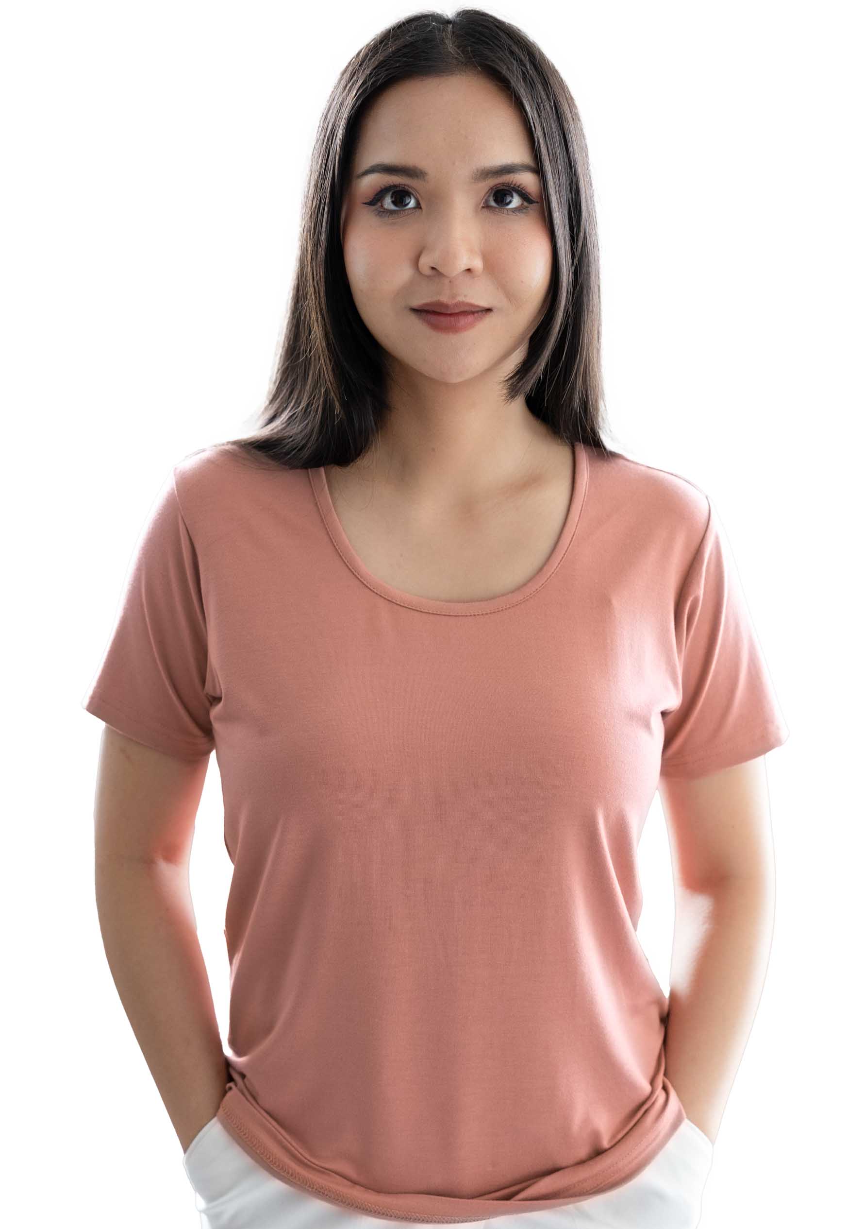 Rundhals-T-Shirt für Damen | Die Bamboo Comfort Edition 