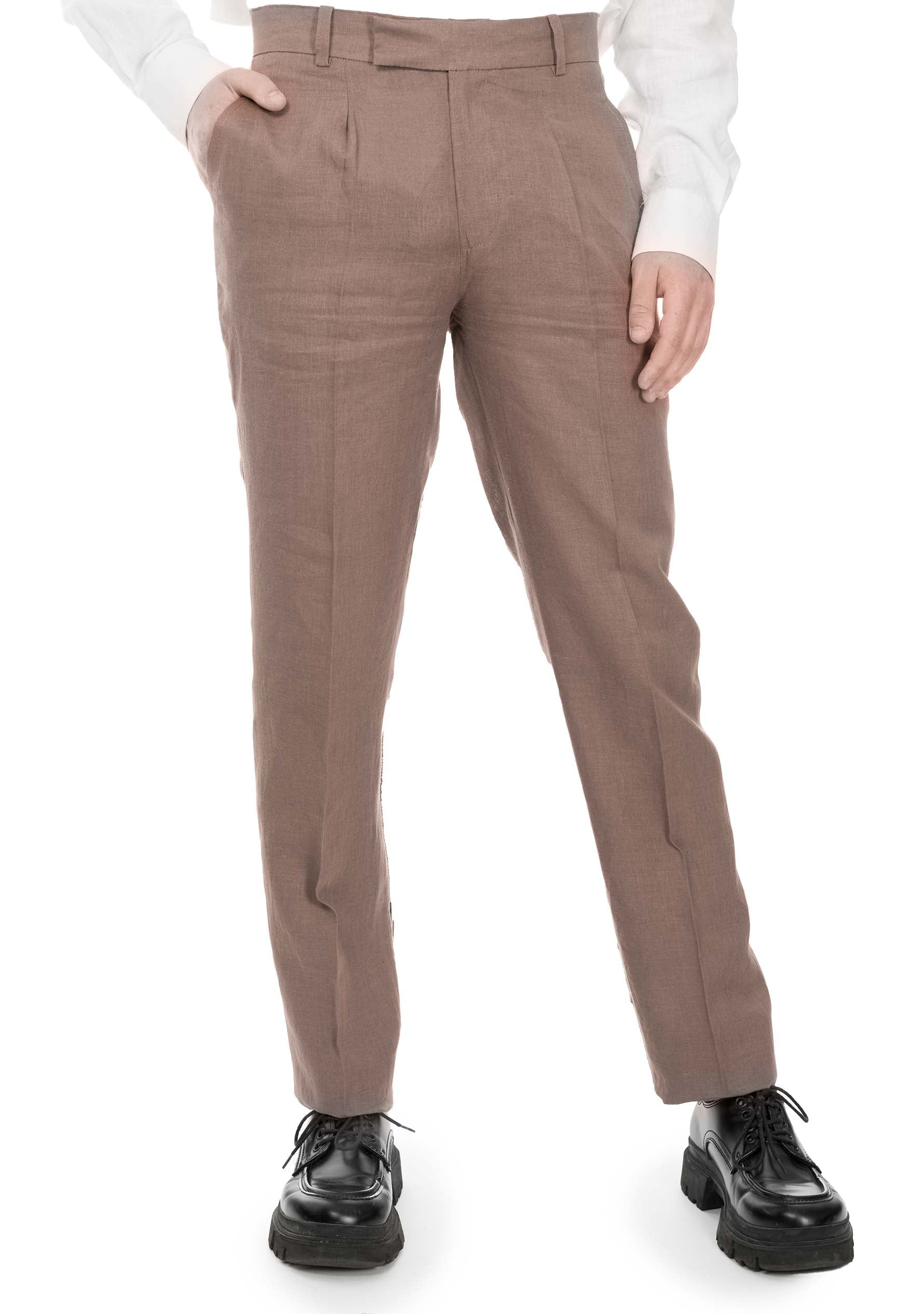 Regular Fit Hose für Herren | Die Pure Linen Edition 