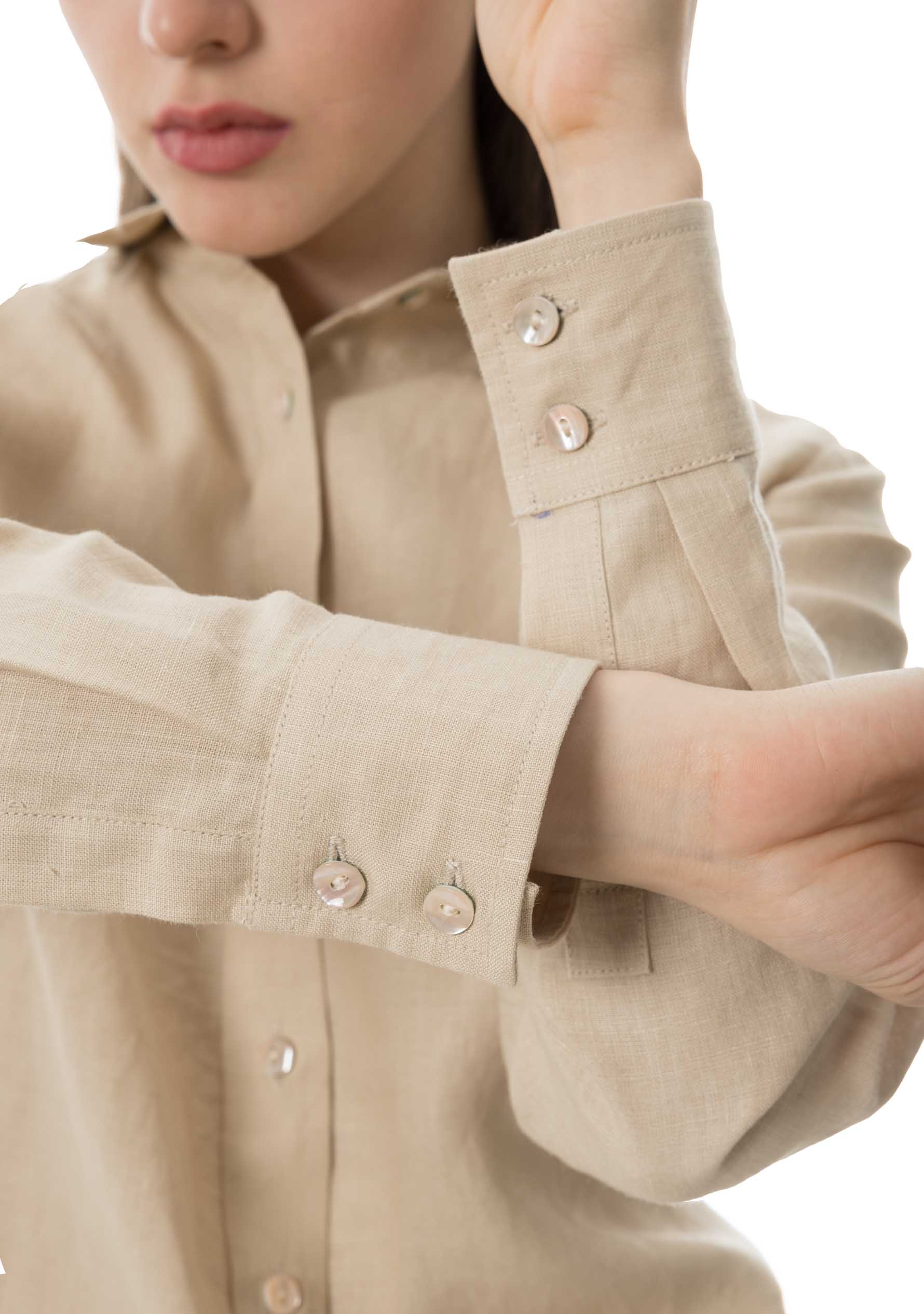 Regular Fit Hemd für Damen | Die Pure Linen Edition 