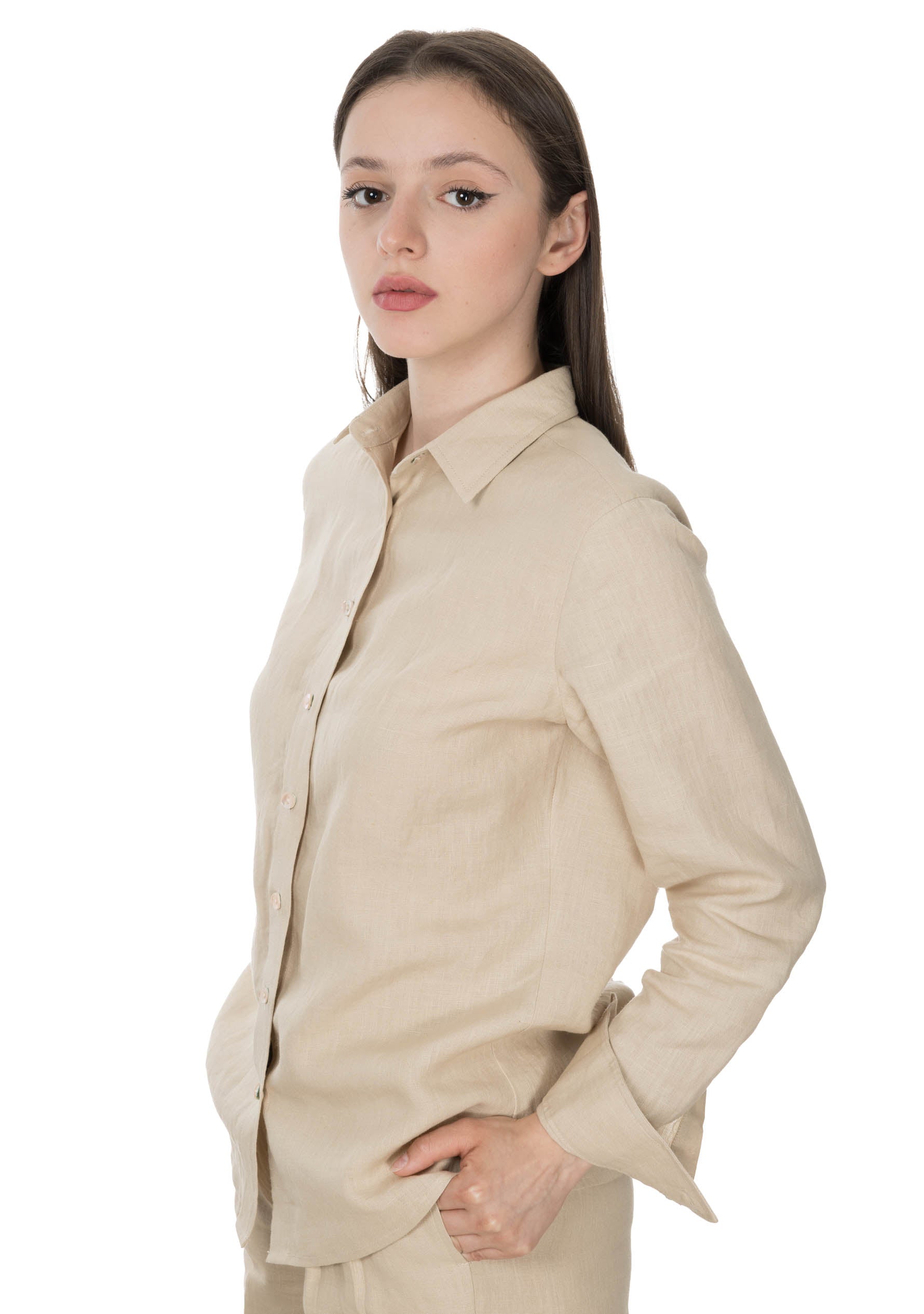 Regular Fit Hemd für Damen | Die Pure Linen Edition 